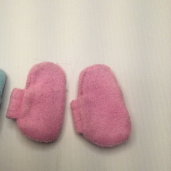 2 Pair Of American Girl spa slippers shoes for 18" doll - Picture 4 of 6